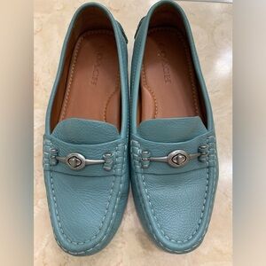 sz 9b Coach driving loafers